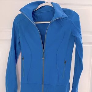 Lululemon Zip Up Jacket Blue Moon